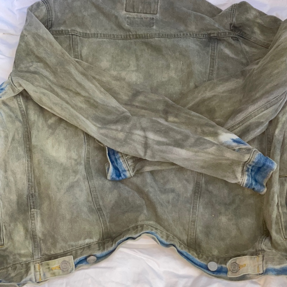 JEAN JACKET PURPLE BRAND